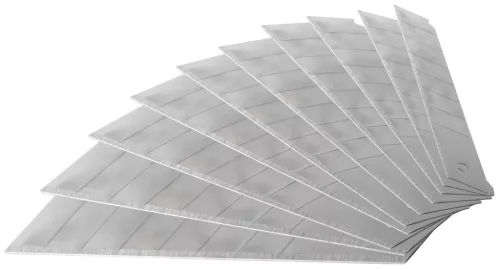 Powermat Törhető Penge Készlet – 18 mm, 10 db, Edzett acél – Univerzális (PM1444)