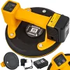 Powermat Akkumulátoros Vákuumos Tapadókorong – 200 kg teherbírás, ø 200 mm – LCD kijelzővel (PM-APPS-200M)