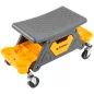   Powermat Műhelyszék – 200 kg teherbírás, 3 szerszámtálca – Gurulós kivitel (PM-SWA-200T)
