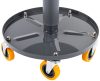 Powermat Teleszkópos Műhelyszék – 150kg teherbírás, 400-520mm – Gurulós kivitel (PM1455)