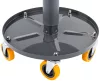 Powermat Teleszkópos Műhelyszék – 150kg teherbírás, 400-520mm – Gurulós kivitel (PM1455)