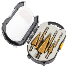   Powermat Lépcsős és Marófúró Készlet – 6 részes, 4-32mm, HSS – Fémhez és fához (PM-ZWSF-6T)