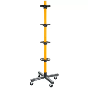   Powermat Mobil Keréktároló Állvány – 100 kg teherbírás, 235 mm gumi szélességig – 4 kerékhez (PM1473)