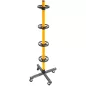   Powermat Mobil Keréktároló Állvány – 100 kg teherbírás, 235 mm gumi szélességig – 4 kerékhez (PM1473)