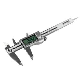   Powermat Digitális Tolómérő – 0-150 mm, LCD kijelző – Rozsdamentes acél, Precíziós (PM-SUW-150ETN)