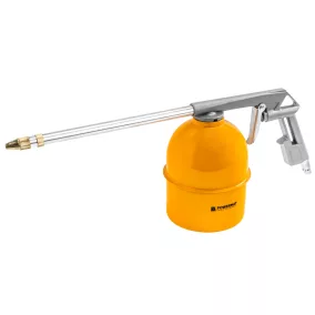   Powermat Pneumatikus Tisztító és Alvázvédő Pisztoly – 0,85L, 210mm fúvóka – PM-PDR-210T (PM1476)