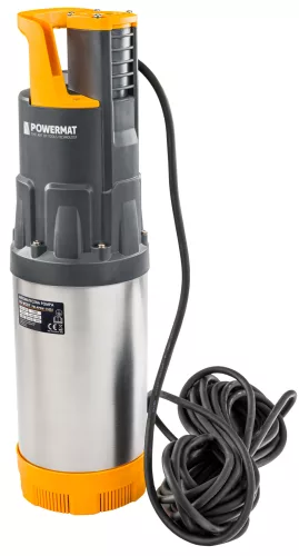 Powermat Automata Merülőszivattyú – 1100W, 6000 l/h, 45m emelés – Rozsdamentes acél (PM-APDW-1100J)
