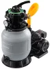Powermat Homokszűrős Medence Szivattyú – 13 200 l/h, 550W, LCD Időzítő – Homokhoz és szűrőgolyóhoz (PM-PPDB-550JT)