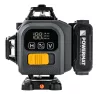 Powermat 4D Keresztvonalas Lézer – 16 vonal, 360°, Zöld lézer – 40m hatótáv (PM-PLK-4DM3)