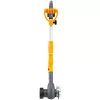 Powermat Akkumulátoros Fugatisztító és Szegélyvágó – 21V, 2Ah, 100mm – Teleszkópos (PM-AKT-2AT / PM1506)