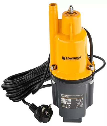 Powermat Membrános Búvárszivattyú – 280W, 1080 l/h, 70m emelőmagasság – Tiszta vízhez (PM-PDW-280T)
