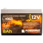   Powermat Li-Ion Akkumulátor - 12V, 8Ah - Akkumulátoros permetezőkhöz (PM1518)