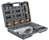 Powermat Common Rail Injektor Diagnosztikai Készlet – 31 részes, 65 cm tömlőkkel – Bosch, Delphi, Denso, Siemens rendszerekhez (PM-ZDWCR-31T)