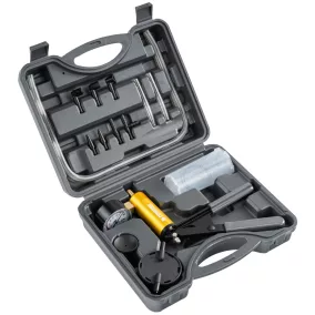   Powermat Vákuumpumpa Készlet Manométerrel – Diesel és Benzin üzemű motorokhoz – 18 részes (PM-PPC-120T)