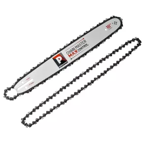  Powermat Láncfűrész Vezetőlemez és 2 db Lánc Szett – 18" / 45 cm, 0,325", 1,5 mm, 72 szem (PM-PR-18.72.2M)