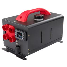   RED TECHNIC Állófűtés és Légfűtő – 8kW, 12V/24V/230V, 5L – Hordozható Dízel Hősugárzó (RTAGO0128)