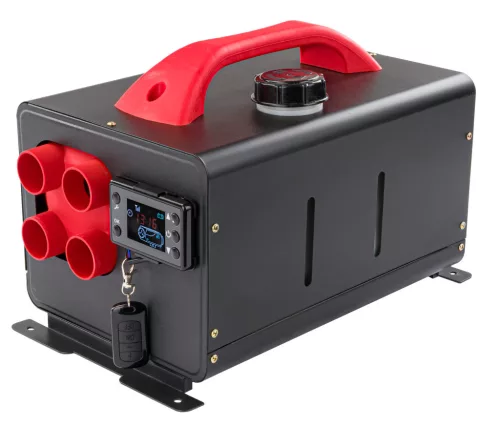 RED TECHNIC Állófűtés és Légfűtő – 8kW, 12V/24V/230V, 5L – Hordozható Dízel Hősugárzó (RTAGO0128)