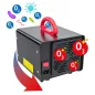   RED TECHNIC Ózongenerátor – 60 g/h, 155W, Időzítő – Ipari és otthoni használatra (RTGOZ0078)