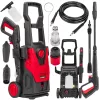 Red Technic Magasnyomású Mosó – 1600W, 120 bar, 420 l/h – Alumínium szivattyúval (RTMC0028)
