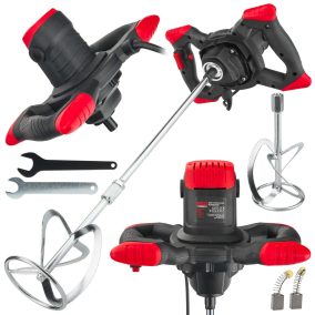   Red Technic Elektromos Festék- és Habarcskeverő – 2650W, M14, ø 120mm – 6 sebességes (RTMI0017)