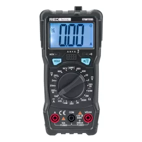   RED TECHNIC Digitális Multiméter – 600V AC/DC, NCV, LCD – Érintés nélküli feszültségkereső (RTMMT0005)