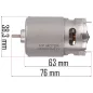   Red Technic Akkumulátoros Fűrész Motor – 21V, 3700 ford./perc – RTMPA0064 típushoz (RTMPA0064-SI)