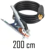 Red Technic Testcsipesz Kábel – 210A, 2m, 16mm², 9mm csatlakozó – Univerzális (RTMSTF0001-UM)