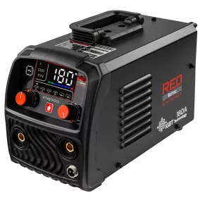   Red Technic Inverteres Hegesztőgép - 180A, MIG/MMA/TIG, Szinergikus - FCAW Flux technológia (RTMSTF0113)
