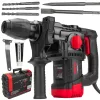 RED TECHNIC Fúrókalapács és Vésőgép – 2200W, 6J, SDS-Plus – Kofferben, tartozékokkal (RTMU0031)