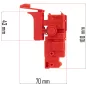   Red Technic Fúrókalapács Kapcsoló – 4A 250V – RTMWU0094 típushoz (RTMWU0094-WY)