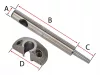 Red Technic Lemezvágó Bélyeg és Matrica Készlet – Hikoki CN16SA, CN16 kompatibilis – 5mm (RTNSDB0014-SM)