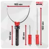 RED TECHNIC Polisztirolvágó Készlet – 3 az 1-ben, 9W, Gyors felfűtés – Hobbi és modellező (RTNTDS0160)