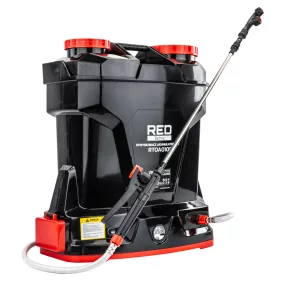   Red Technic Akkumulátoros Permetező - 20L, 12V 8Ah Li-Ion - Háti kivitel (RTOA0109)