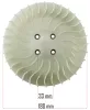 Red Technic Lombfúvó Ventilátor Kerék (Turbina) – ø 180mm, M6 – RTODL0057 típushoz (RTODL0057-TUR)