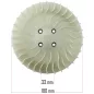   Red Technic Lombfúvó Ventilátor Kerék (Turbina) – ø 180mm, M6 – RTODL0057 típushoz (RTODL0057-TUR)