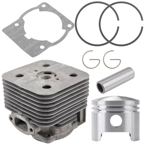 RED TECHNIC Henger és Dugattyú Készlet – 44 mm, Komplett – RTODL0059 lombfúvóhoz (RTODL0059-CT)