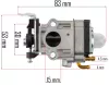 Red Technic Benzinmotoros Lombfúvó Karburátor – 16,5mm torokátmérő, 30mm furattávolság – RTODL0059 és univerzális (RTODL0059-GA)