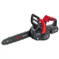   Red Technic Akkumulátoros Láncfűrész – 12" (30 cm), 21V, 2x4Ah akkumulátor – Kofferben (RTPAK0124)
