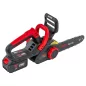   Red Technic Akkumulátoros Láncfűrész – 12" (30 cm), 21V, 2x4Ah akkumulátor – Kofferben (RTPAK0124)
