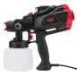   RED TECHNIC Elektromos Festékszóró Pisztoly – 650W, 1200ml, LED világítás – HVLP technológia (RTPDM0020)
