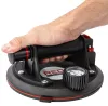 Red Technic Vákuumos Tapadókorong Manométerrel – 200 mm, 190 kg teherbírás – Üveghez és burkolólapokhoz (RTPDS0112)