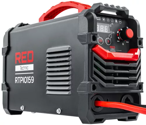 RED TECHNIC Inverteres Akkumulátortöltő és Indítássegítő – 12V/24V, 600A, IGBT – Személy- és tehergépjárművekhez (RTPI0169)