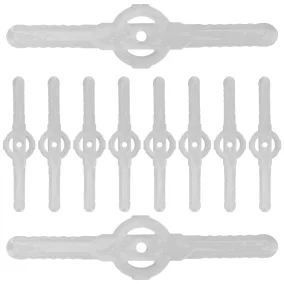   Red Technic Fűkasza Kés Készlet – 150 mm, ABS – RTPKA0104 típushoz, 10 db (RTPKA0104-OS)