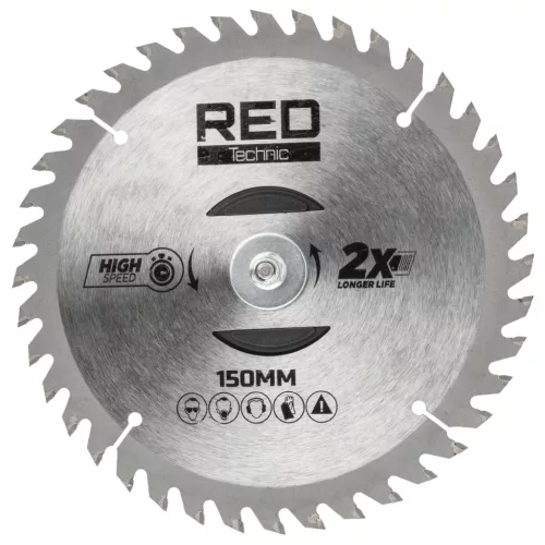 RED Technic Fűkasza Vágótárcsa – ø 150mm, Edzett acél – RTPKA0104 típushoz (RTPKA0104-TT)