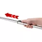   RED TECHNIC Akkumulátoros Fűszegélynyíró – 21V, 1000W, Teleszkópos – 2x 2.0Ah akkumulátorral (RTPKA0104)