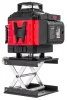 Red Technic 4D Keresztvonalas Lézer – 360°, 16 vonal, Zöld fény – Távirányítóval (RTPLK0036)