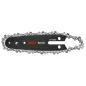   RED TECHNIC Láncfűrész Vezetőlemez és Lánc Szett – 4" (10 cm), 1/4", 1.1 mm – Akkumulátoros fűrészekhez (RTPR0161)