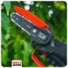 RED TECHNIC Láncfűrész Vezetőlemez és Lánc Szett – 4" (10 cm), 1/4", 1.1 mm – Akkumulátoros fűrészekhez (RTPR0161)