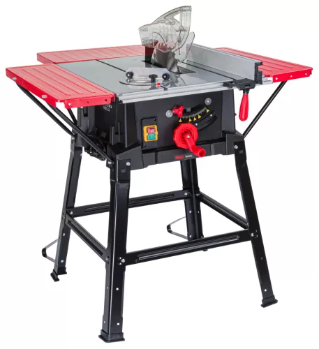 Red Technic Asztali Körfűrész – 3400W, ø 254mm tárcsa – Faipari munkákhoz (RTPSD0081)