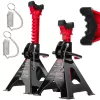 Red Technic Gépkocsi Alátámasztó Bak Szett – 3T, 272-405 mm – Racsnis, gumitalppal (RTPSK0080)
